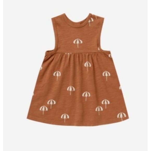 NWT! Rylee + Cru Umbrellas Layla Mini Dress Size 8-9Y - Picture 1 of 3
